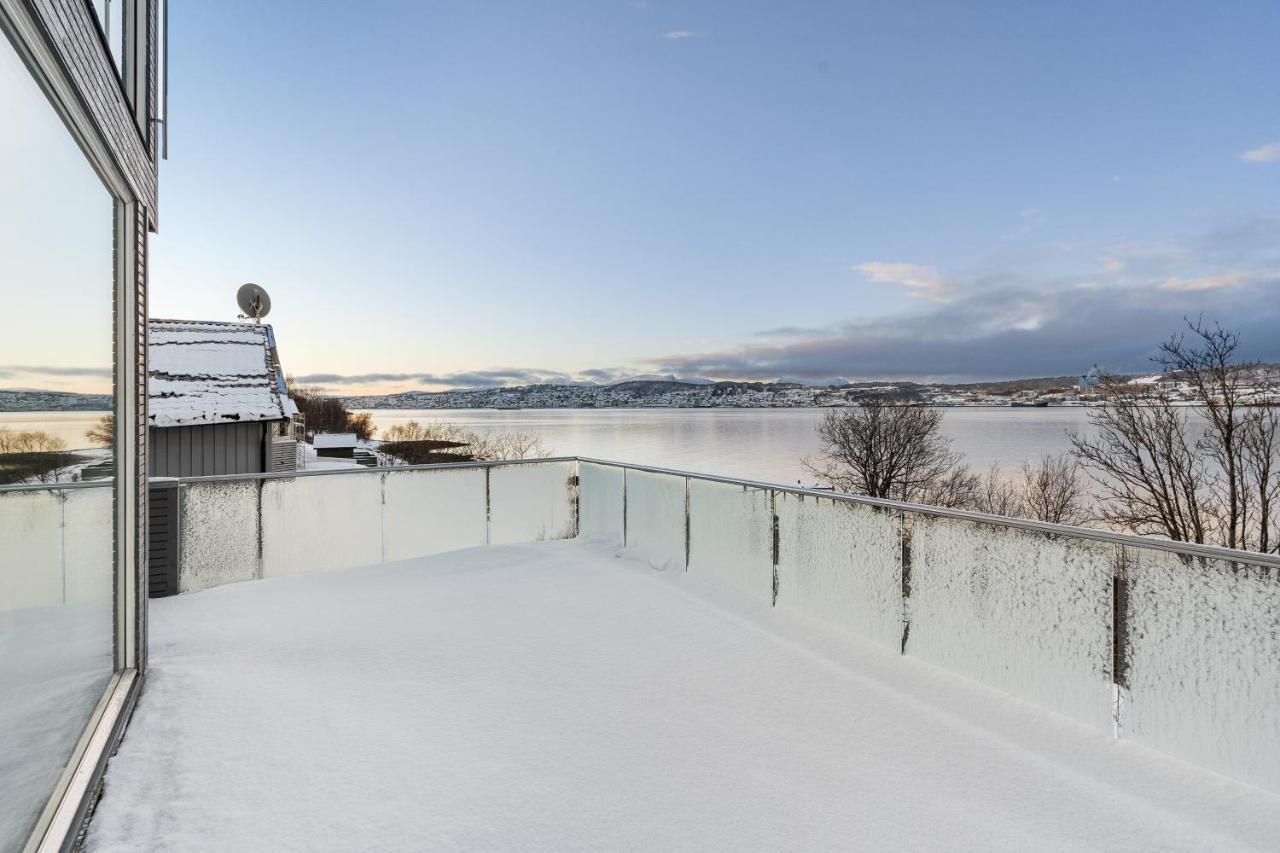 Oceanfront Penthouse Duplex Wamazing View! Lejlighed Tromsø Eksteriør billede